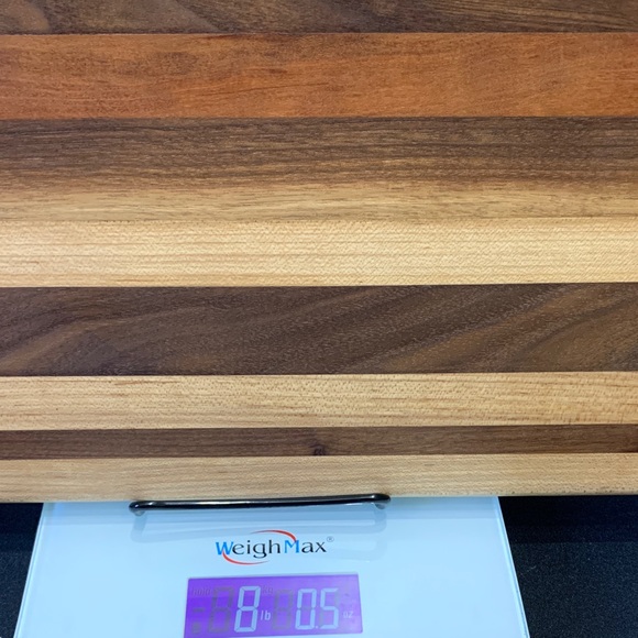 Ex large Black Walnut, Maple & Cherry Wooden Cutting Board - Picture 7 of 7